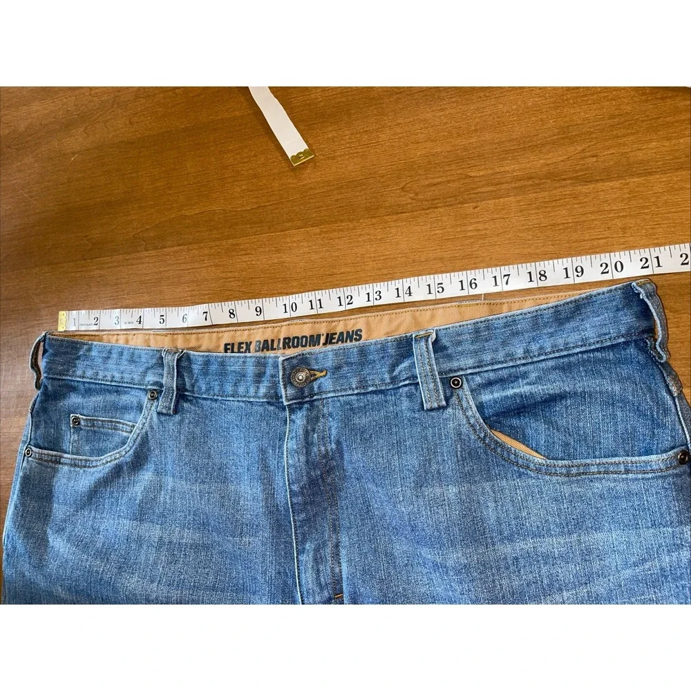 Duluth Flex Ballroom Relaxed Fit Jeans Men 42x34 Blue‎